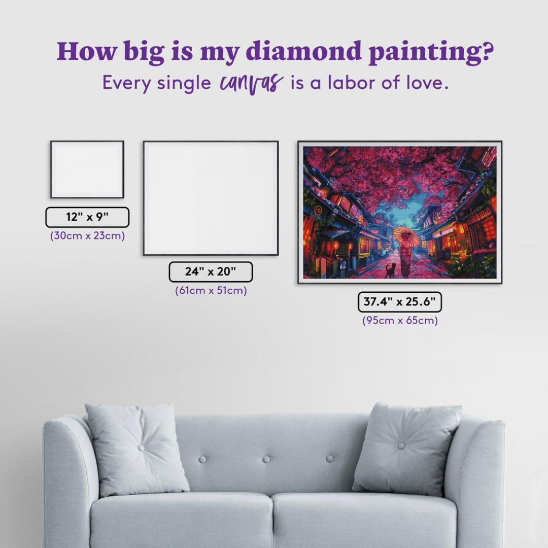 ダイヤモンドアートクラブ　Sakura Festival DACキット