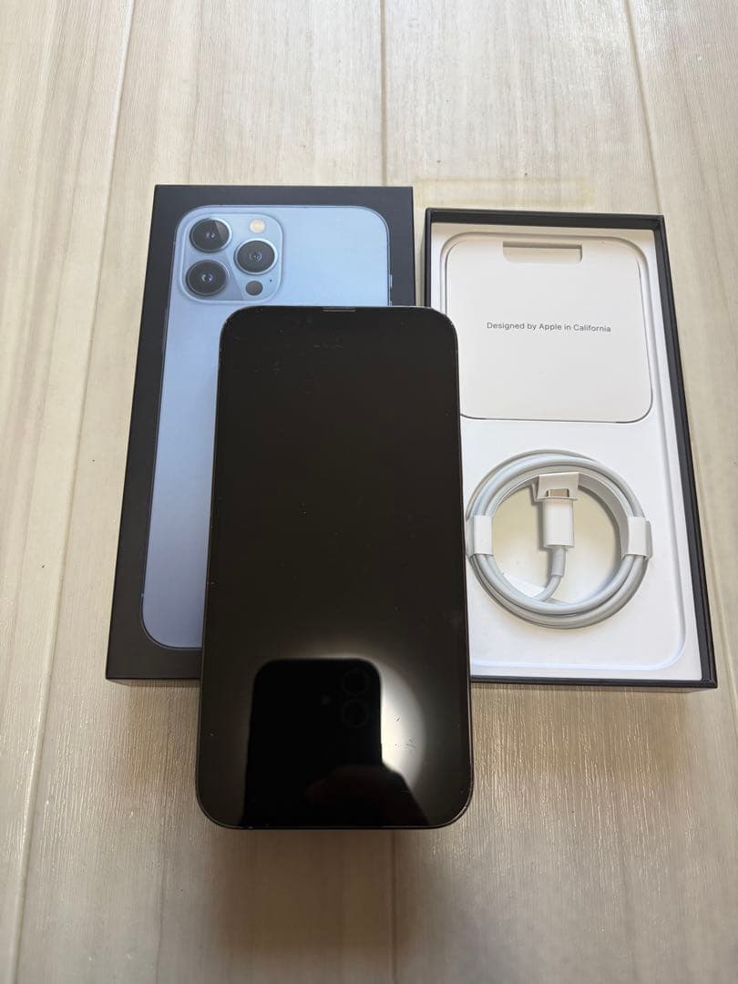 【訳あり特価】iPhone13ProMax256GBシエラブルー