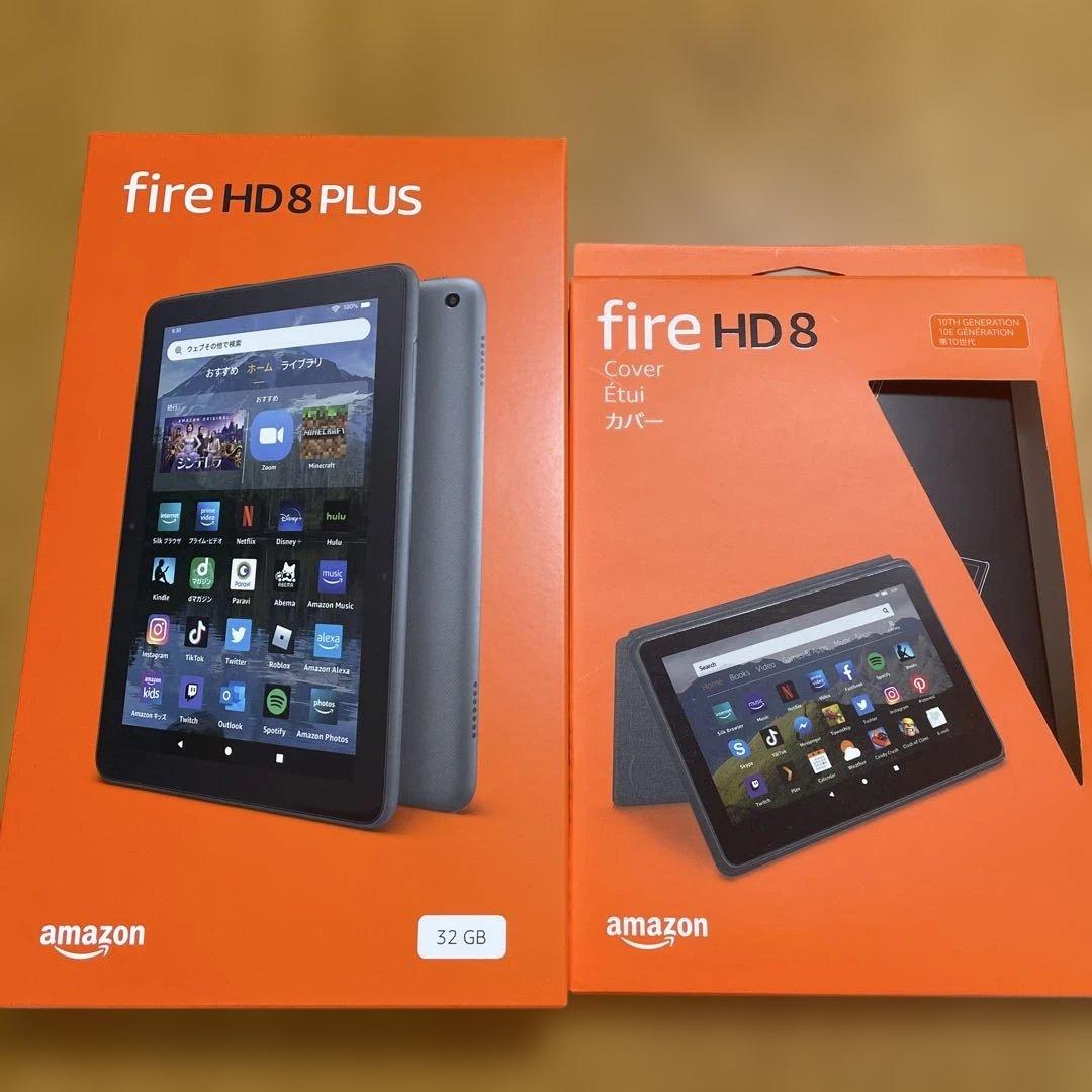fire HD8 PLUS 32G ＋純正カバー