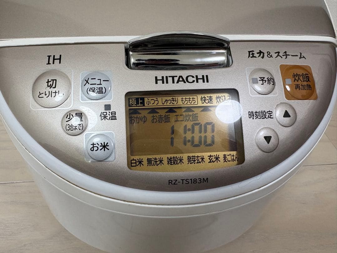 HITACHI RZ-TS183M 炊飯器