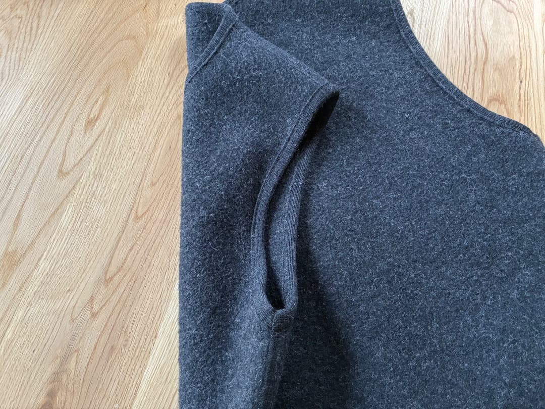 agnès b.　アニエスベーオム　ウールベスト　フランス製