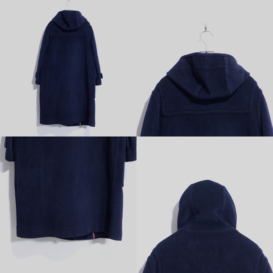 超極上品 ムーアブルック チベット社 UA ダッフルコート ネイビー 32