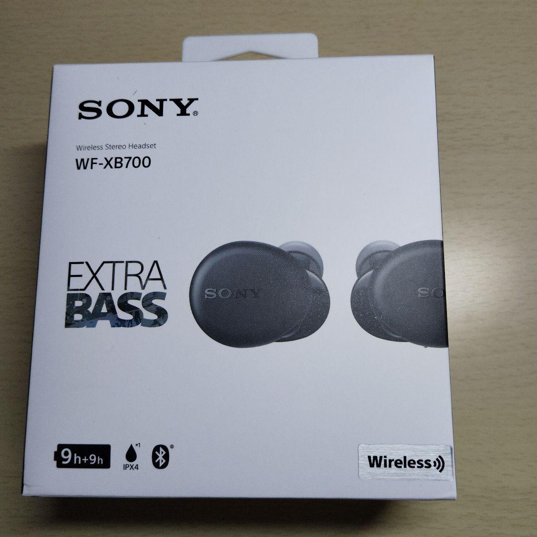 ※新品未開封　SONY WF-XB700 ブラック ワイヤレスイヤフォン