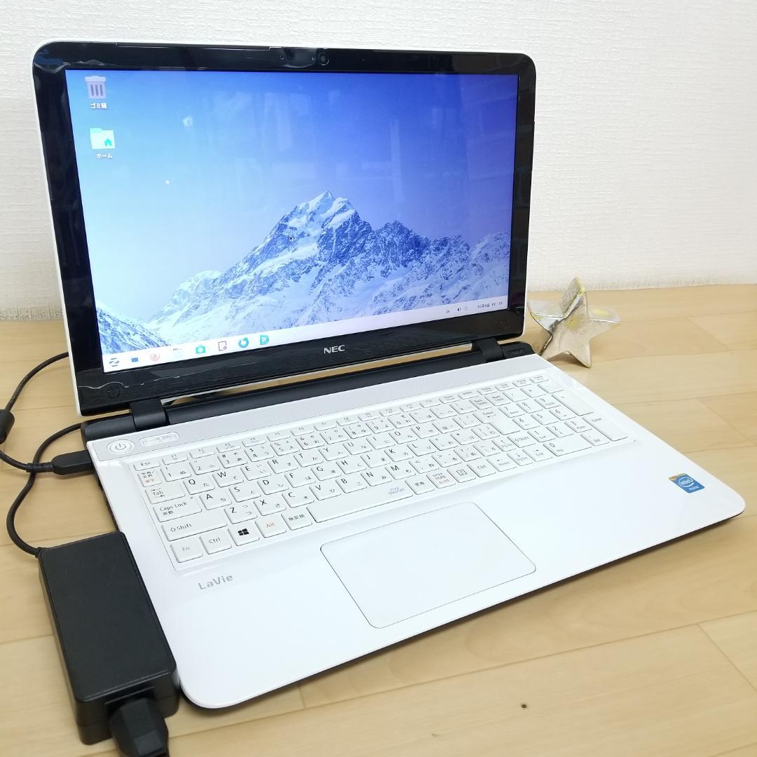 新品SSD DVD再生可 即使用可ノートPC NEC (E1828)