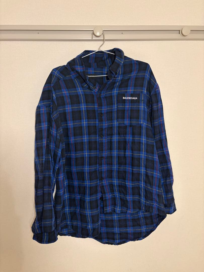 BALENCIAGA 2020AW オーバーサイズシャツ バレンシアガ