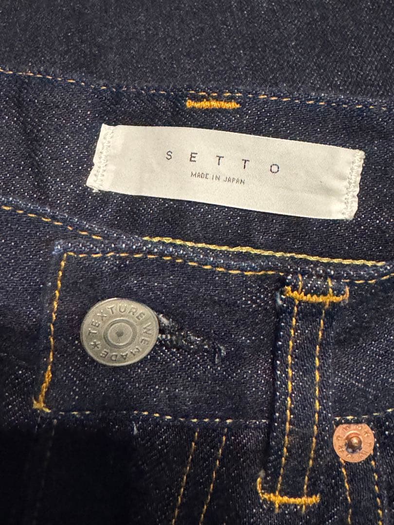 SETTO CTX-010L テーパードジーンズ