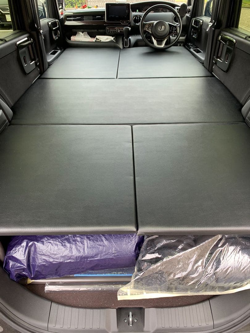 【車中泊】NBOX(JF3) 自作　ベッドキット