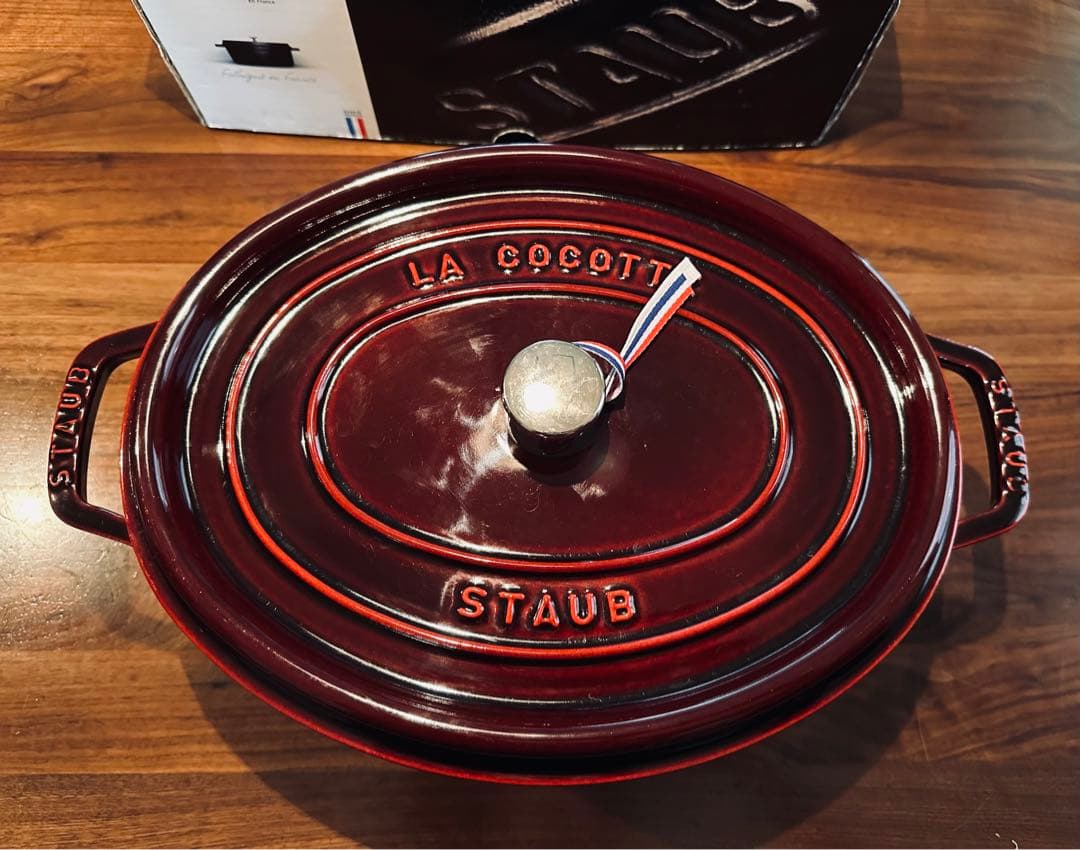 ストウブ　ココット33 グレナディンレッド