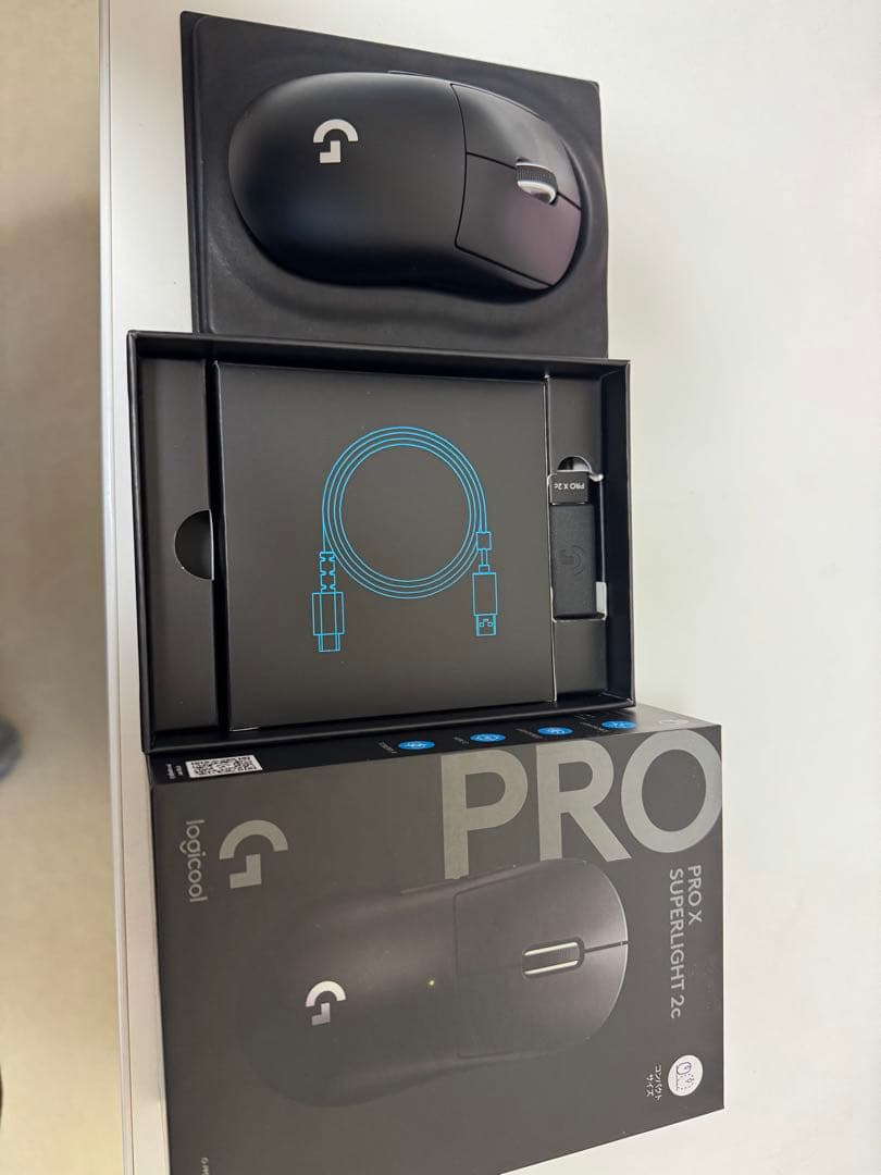 Logitech PRO X SUPERLIGHT 2cブラック