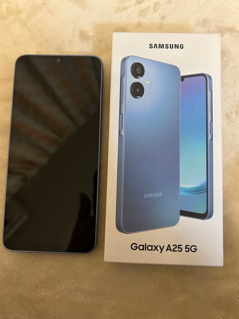 Samsung Galaxy A25 5G 本体 青