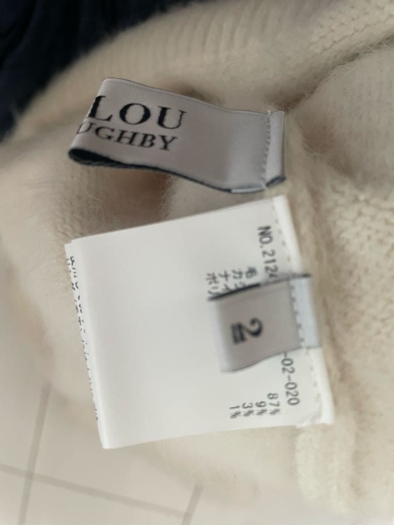 LOULOU WILLOUGHBY 2WAY V プルオーバー　ニット