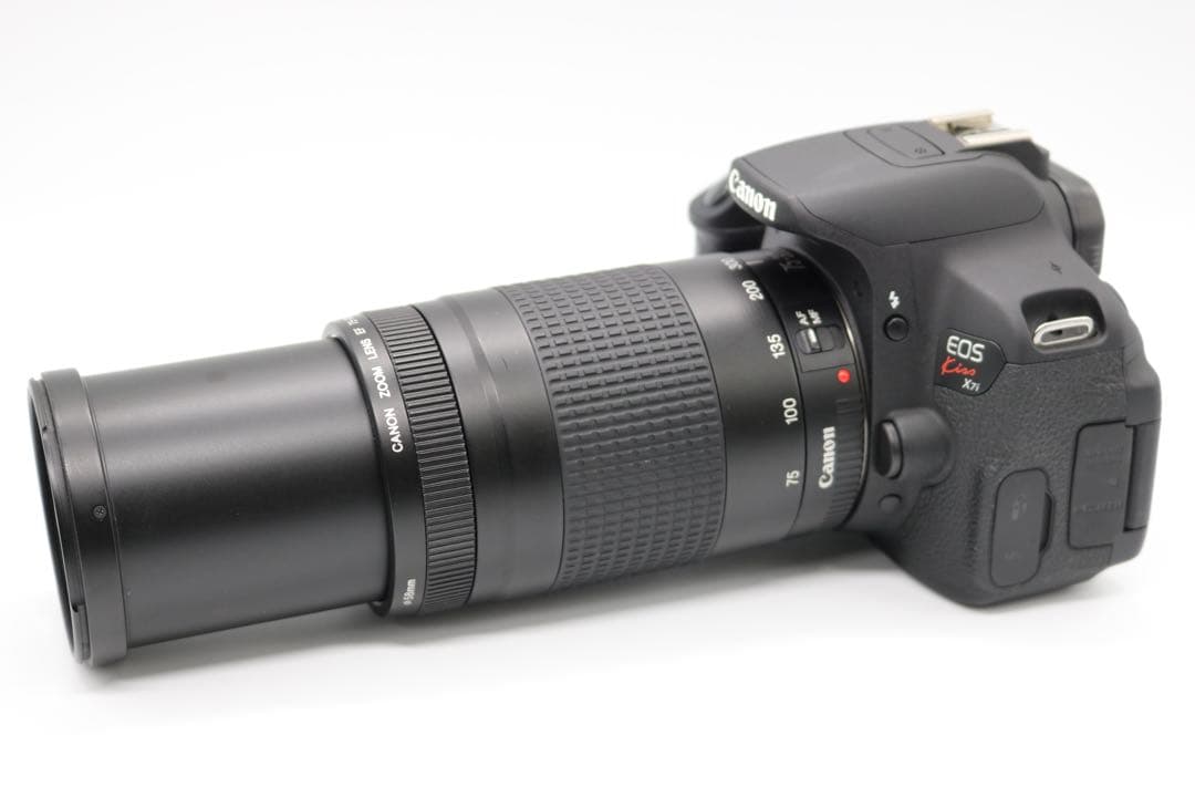 超美品 【Canon EOS Kiss X7i ダブルレンズセット】 安心取引