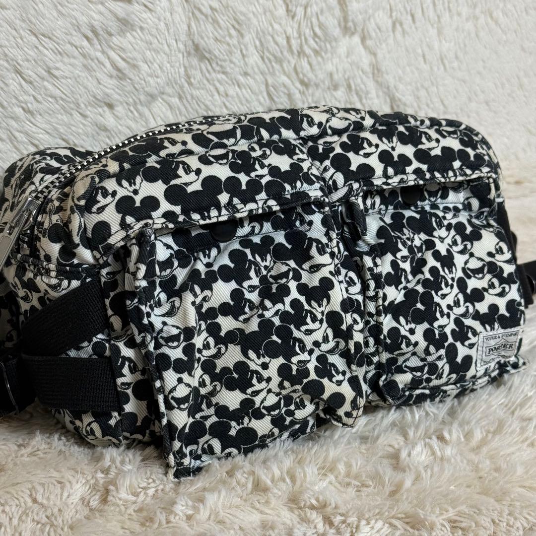 PORTER　BEAMS　Disneyコラボバッグ　ウエストバッグ