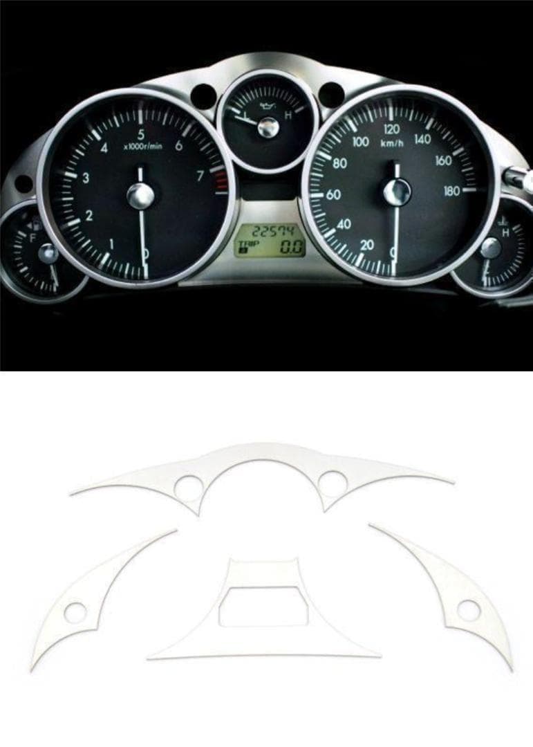 ロードスター NC ステンレスポリッシュ メーターパネル メーターベゼル