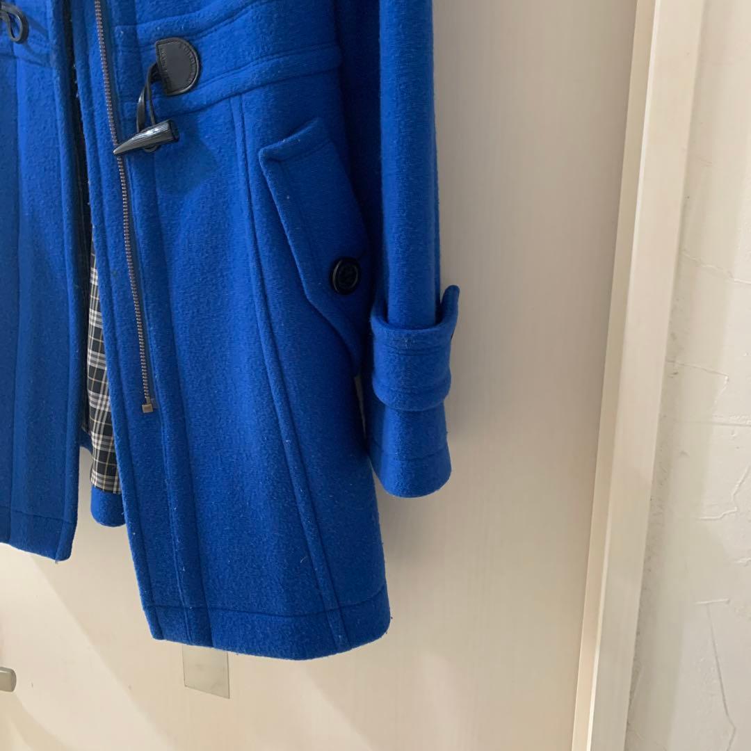 BURBERRY BLUE LABEL ダッフルコート 青