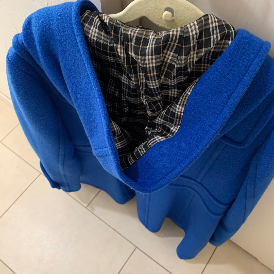 BURBERRY BLUE LABEL ダッフルコート 青