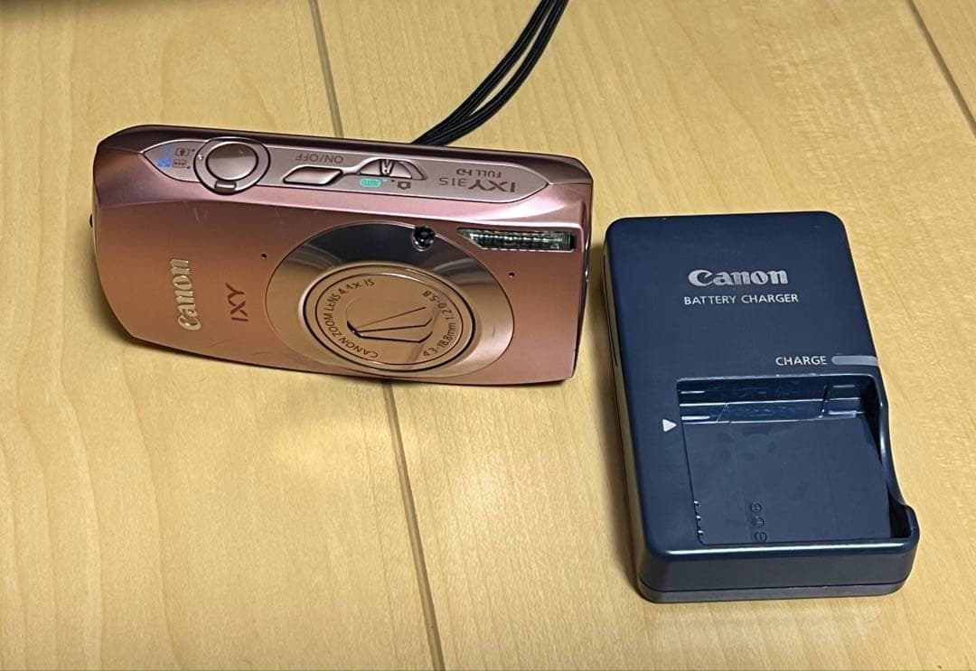 Canon IXY 31Sピンク バッテリーチャージャー付き