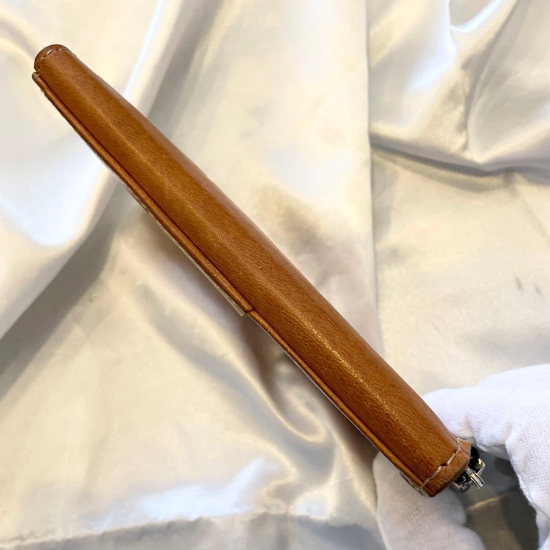 良品★イサムカタヤマ バックラッシュ 長財布 携帯収納 イタリアンホースバケッタ