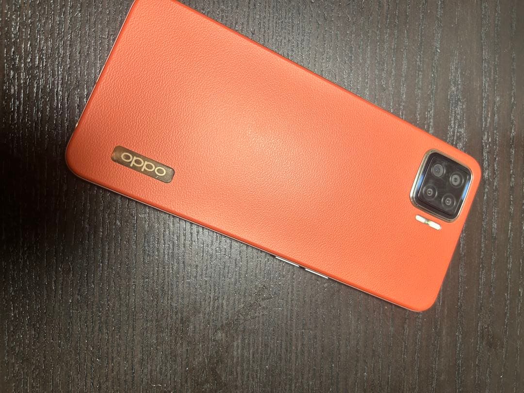 OPPO スマートフォン 本体 オレンジ
