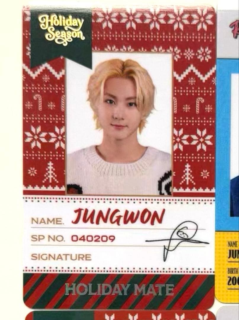 ENHYPEN WORLD ジョンウォン ポップアップ SP PVC トレカA
