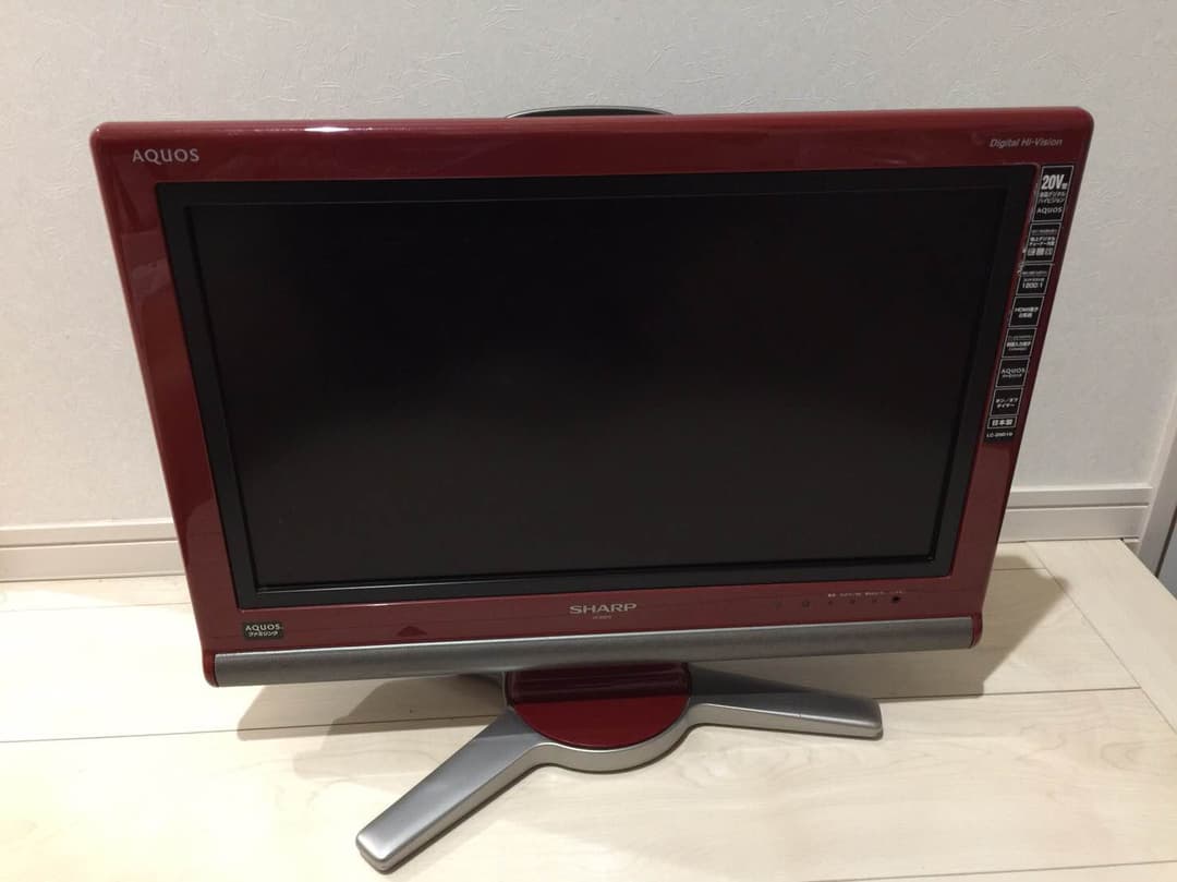 テレビ20インチAQUOS