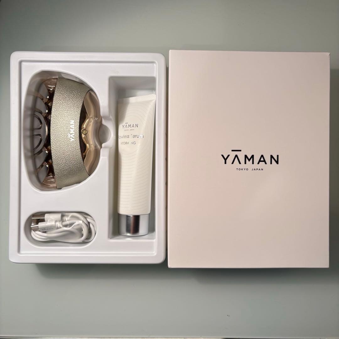 YAMAN 美顔器 シルバー 美容液付き