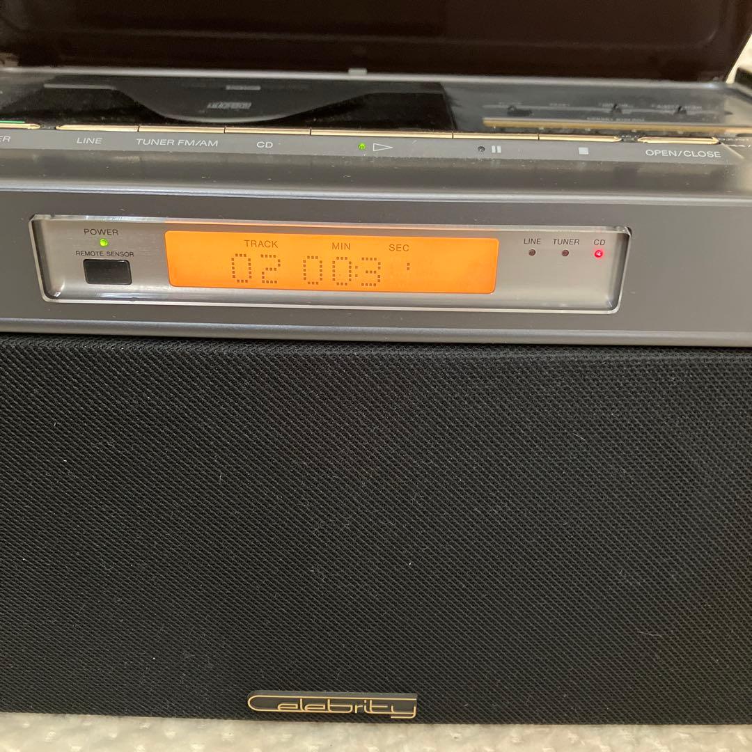 CD ラジオプレーヤー　セレブリティＤ-3000ソニー　日本製