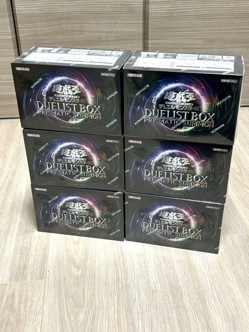 【新品未開封】遊戯王 デュエリストボックス プリズマティックサモン 6box