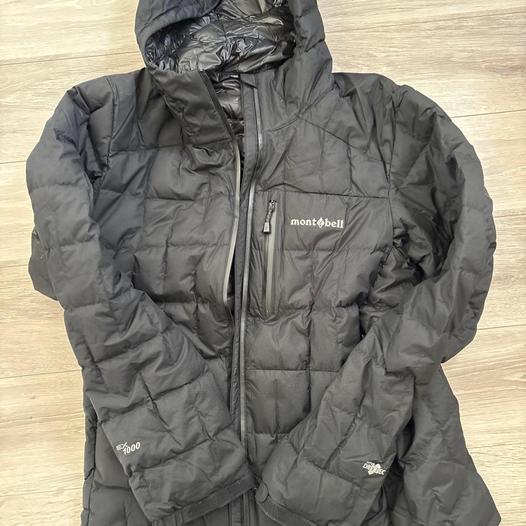 モンベル　イグニスダウンパーカー　ブラック