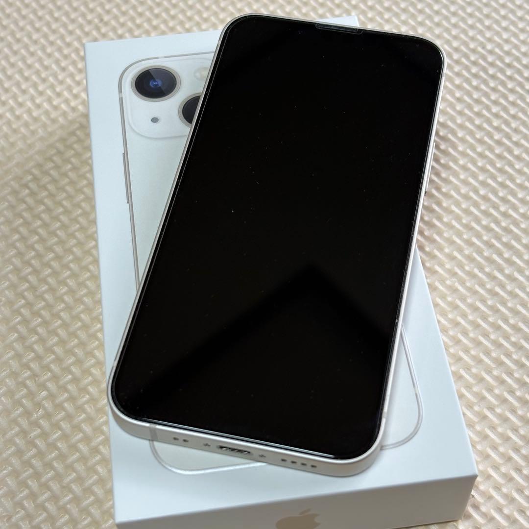 【美品】iPhone13mini 256GB SIMフリー スターライト