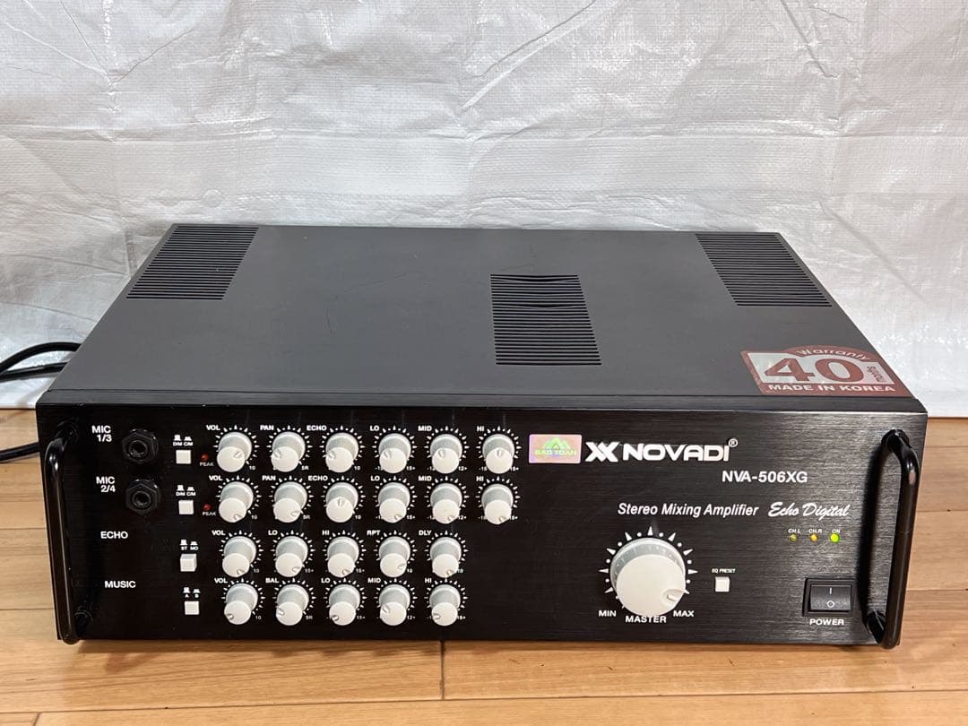 NOVADI NVA-506XG ステレオミキシングアンプ