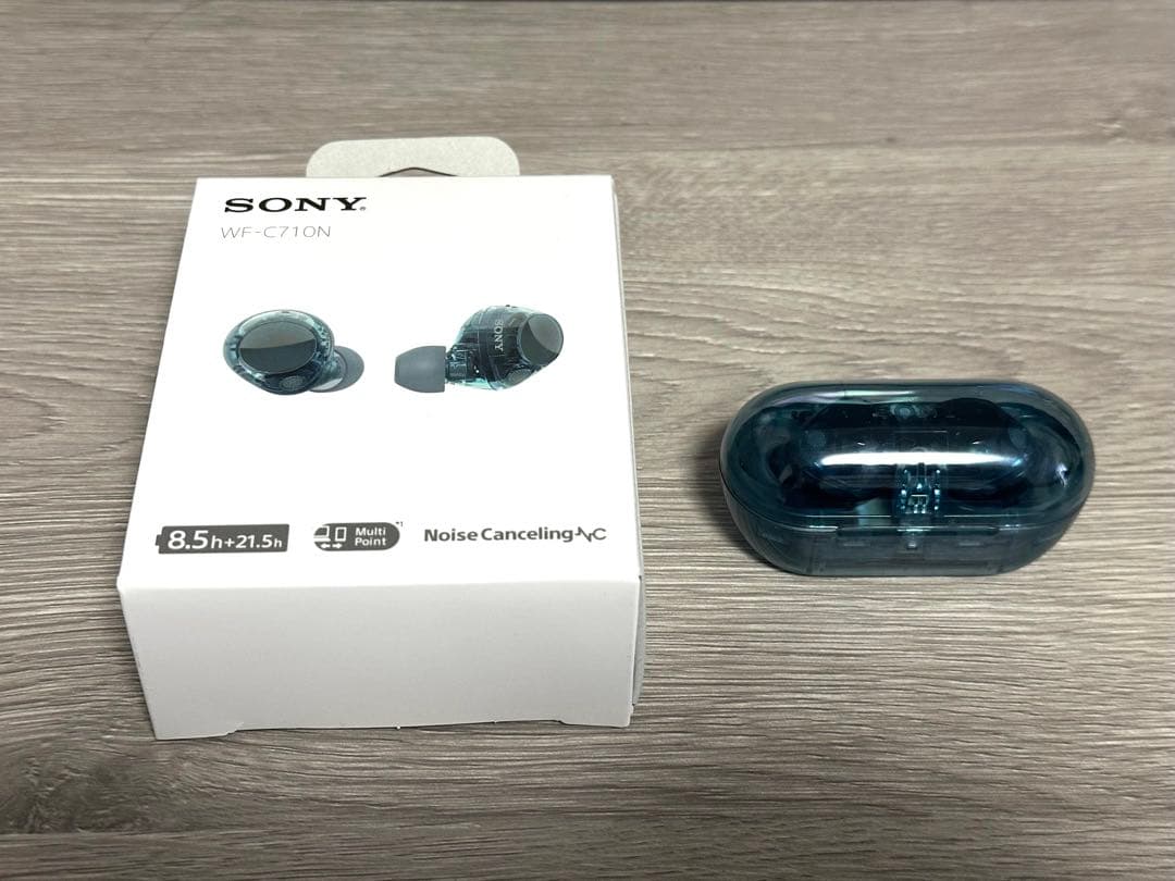 SONY WF-C710N グラスブルー 2025モデル