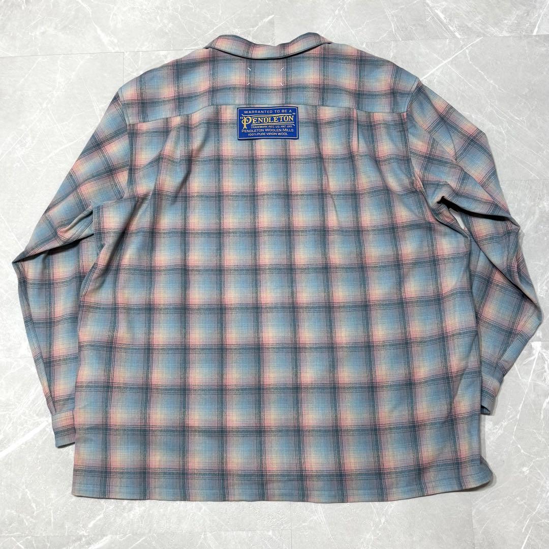 【Maison Margiela×PENDLETON】PINK SHIRT 42