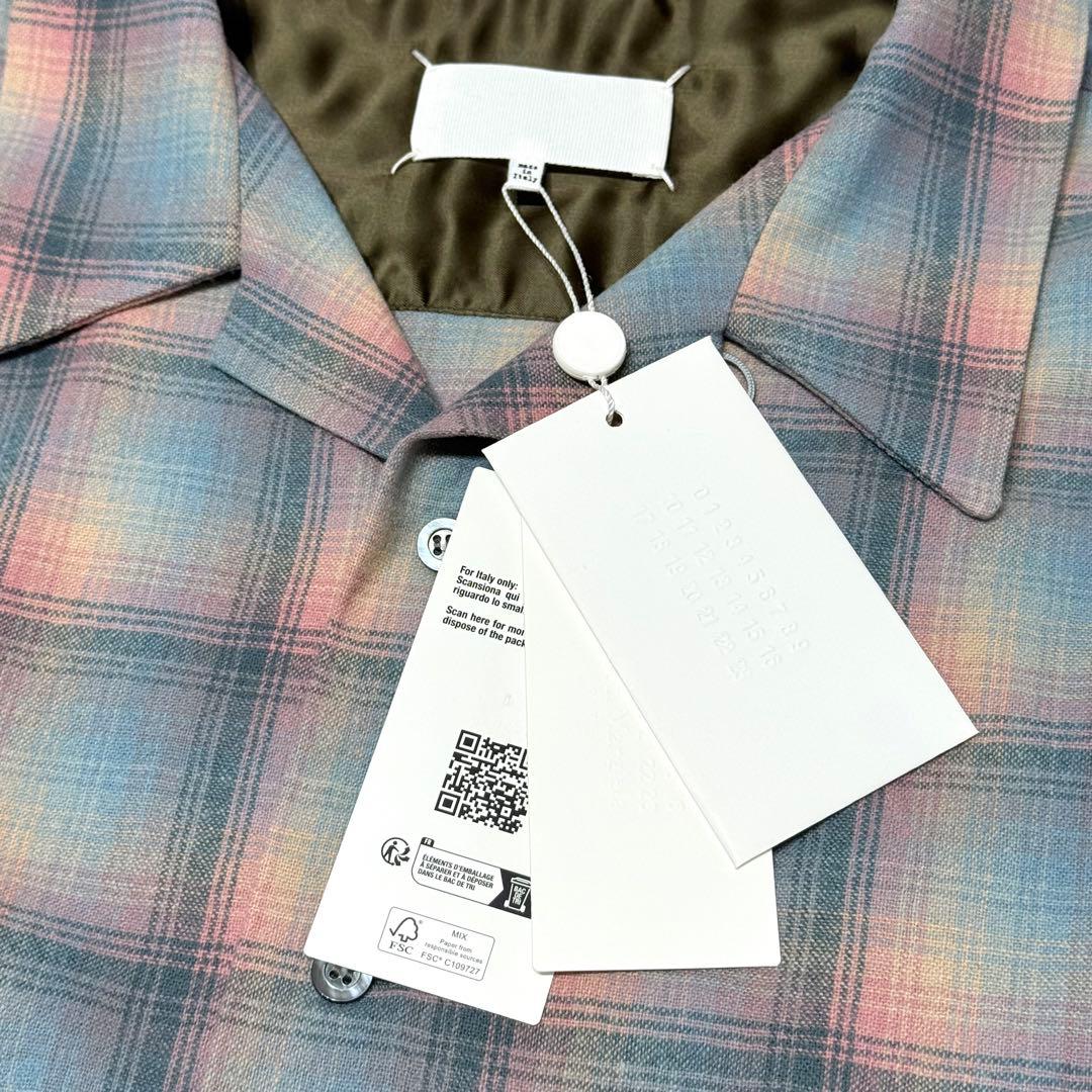 【Maison Margiela×PENDLETON】PINK SHIRT 42