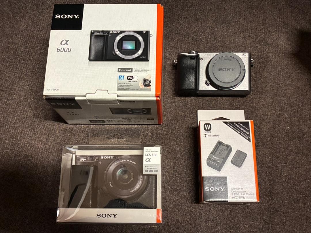 SONY ソニー α6000 ボディ グラファイトグレー ILCE-6000 H