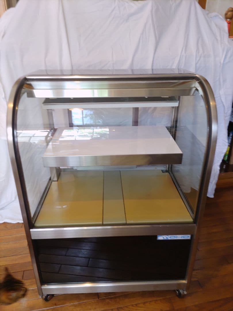 値下げオーホ冷蔵ショウケースOHGU-700 横700奥行き500高さ995