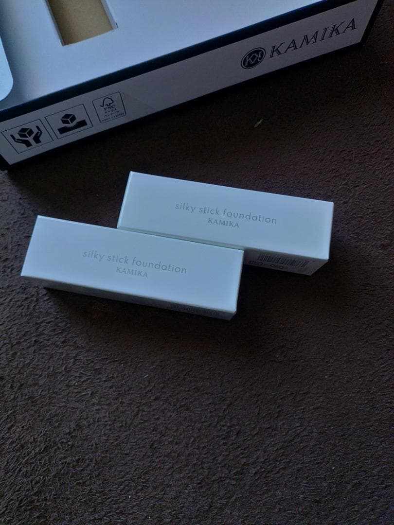 KAMIKA シルキースティックファンデーション 2本セット
