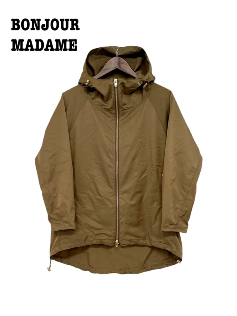 ★ BONJOURMADAME 日本製　マウンテンパーカー　ナイロン　ジャケット