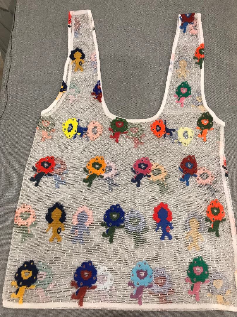 万博　ミャクミャク　レースエコバッグ　カラフル