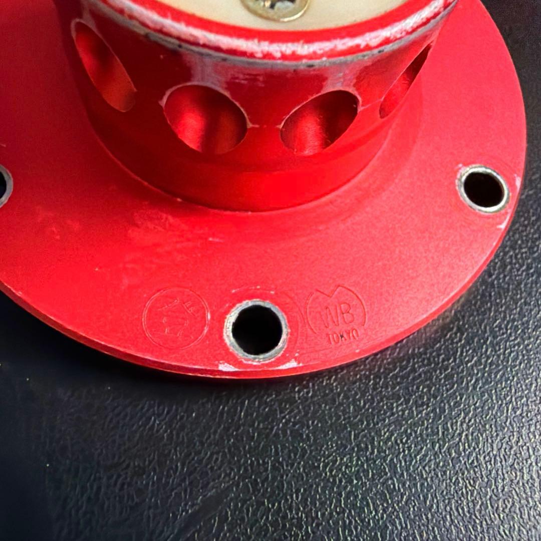 け*ん様 ワークスベル ラフィックス レッド ボルト・アースリング付