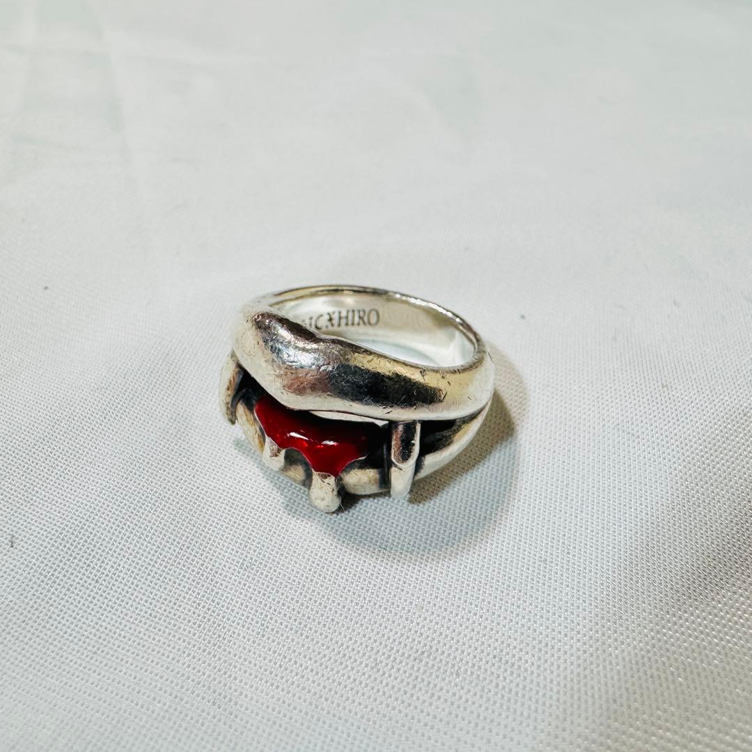 Yohji Yamamoto ヴァンパイア リング BLOOD RED 11号