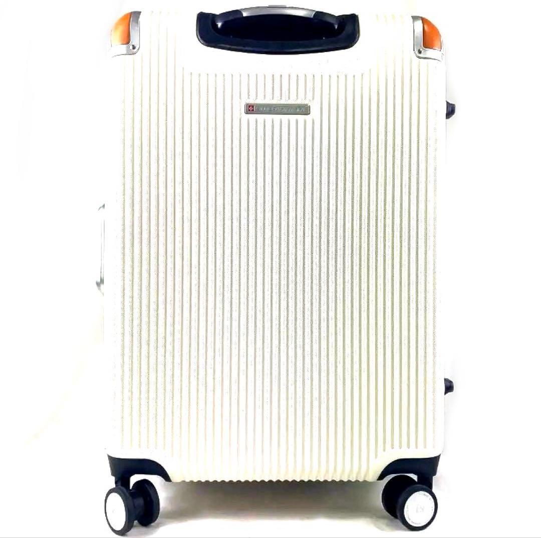 naomi様 スイスミリタリー キャリーケース バニラホワイト 64L