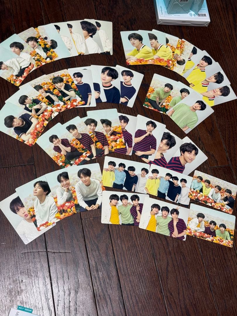 bts ミニフォトカード　テテジミンユンギRMコンプ、 ジンJ-HOPEユニット