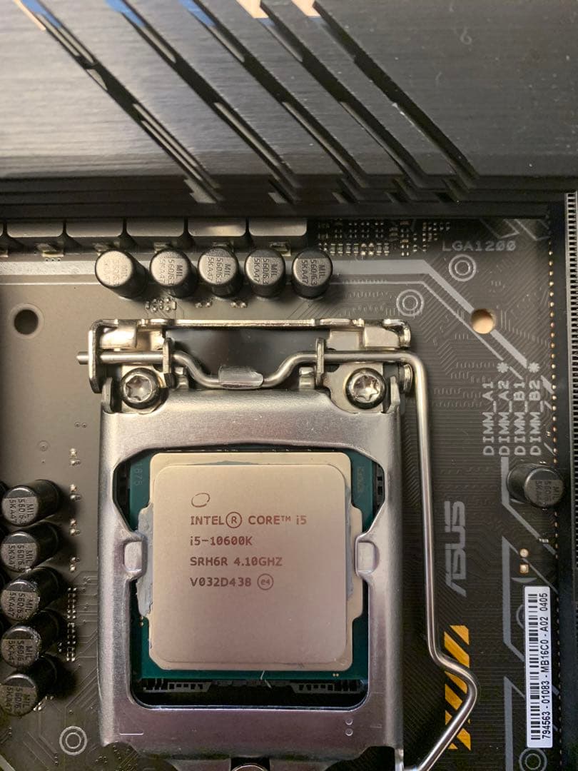 CPUマザーボードセットメモリー　16ギガ3200 CPU i510600k