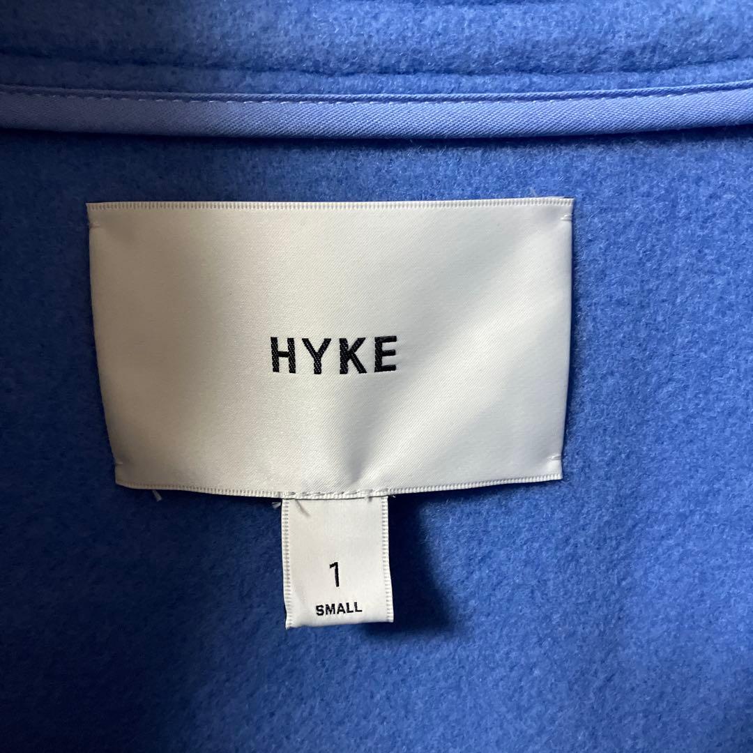 【最終値下げ】 HYKE ダッフルコート　ライトブルー