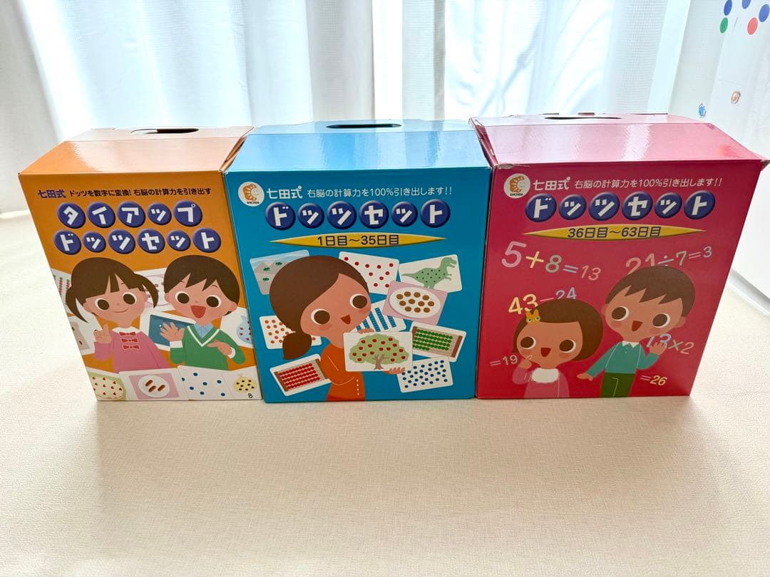 【七田式】ドッツカードセット