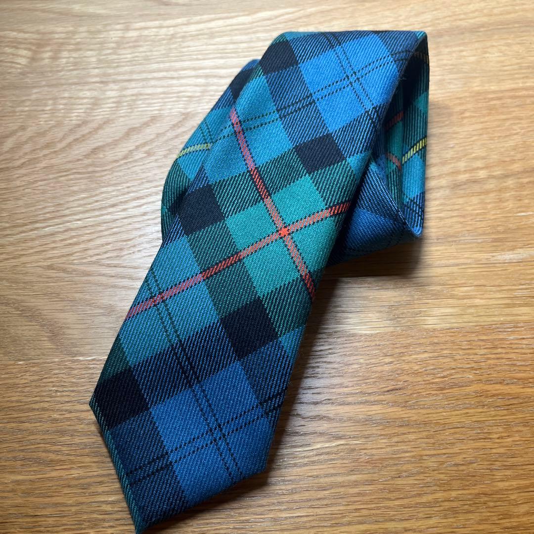 JOHN COMFORT チェック柄 ネクタイ