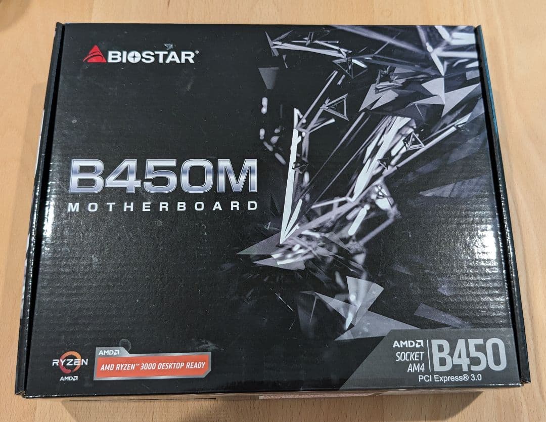 【新品未使用】BIOSTAR B450M マザーボード