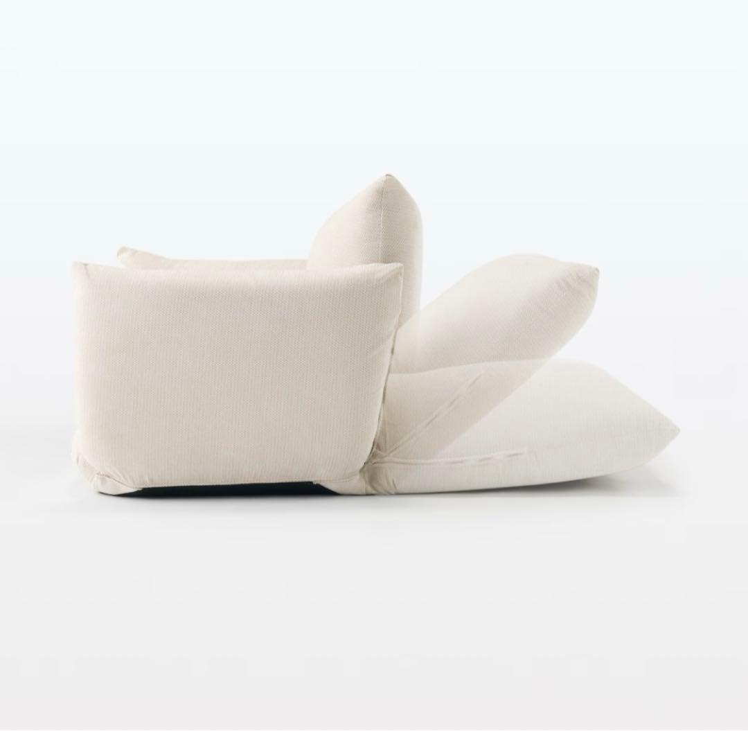 無印良品　リクライニング　フロアソファ　１シーター　ベージュ