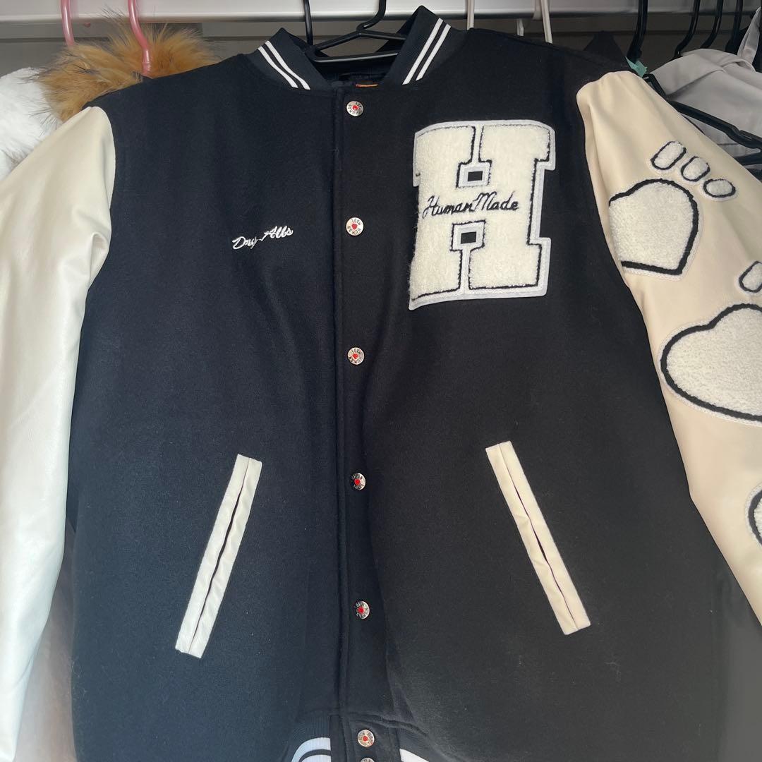 Human Made スタジャン ブラック/ホワイト